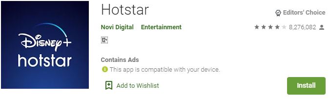 Download Hotstar App For Mac